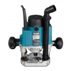 Image du produit : Défonceuse Makita 1 100 Watts - 6 / 6,35 / 8mm - 1100 Watts - capacité de plongée 0 - 57mm - pince diamètre 8mm - poids 3,3kg | RP1111CJ