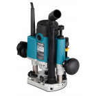 Image du produit : Défonceuse Makita 1 100 Watts - 6 / 6,35 / 8mm - 1100 Watts - capacité de plongée 0 - 57mm - pince diamètre 8mm - poids 3,3kg | RP1111CJ