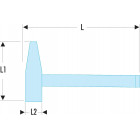 Image du produit : Marteau de mécanicien Facom - manche graphite - outil version SLS - 132 x 33mm | 205C.80SLS