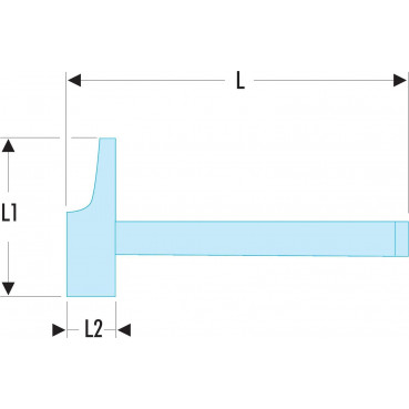 Marteau de menuisier Facom - 109 x 26mm | 215H.26