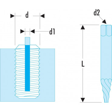 Serre-joints à vis puissance 12000 N - 300mm Facom | 275.300