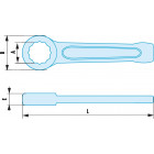 Image du produit : Clé polygonale à frapper ADF - 110mm - longueur 450mm outillage Facom antidéflagrant, antimagnétique | 50.110SR