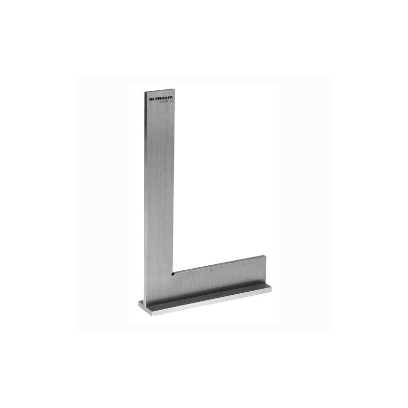 Equerre de précision à chapeau Inox - Classe 0 - 100 x 70mm Facom | 819.100CLO