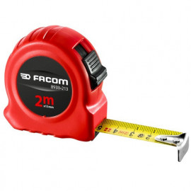 Mètre à ruban de chantier RED série - 2 mètres Facom | 893B.213PB