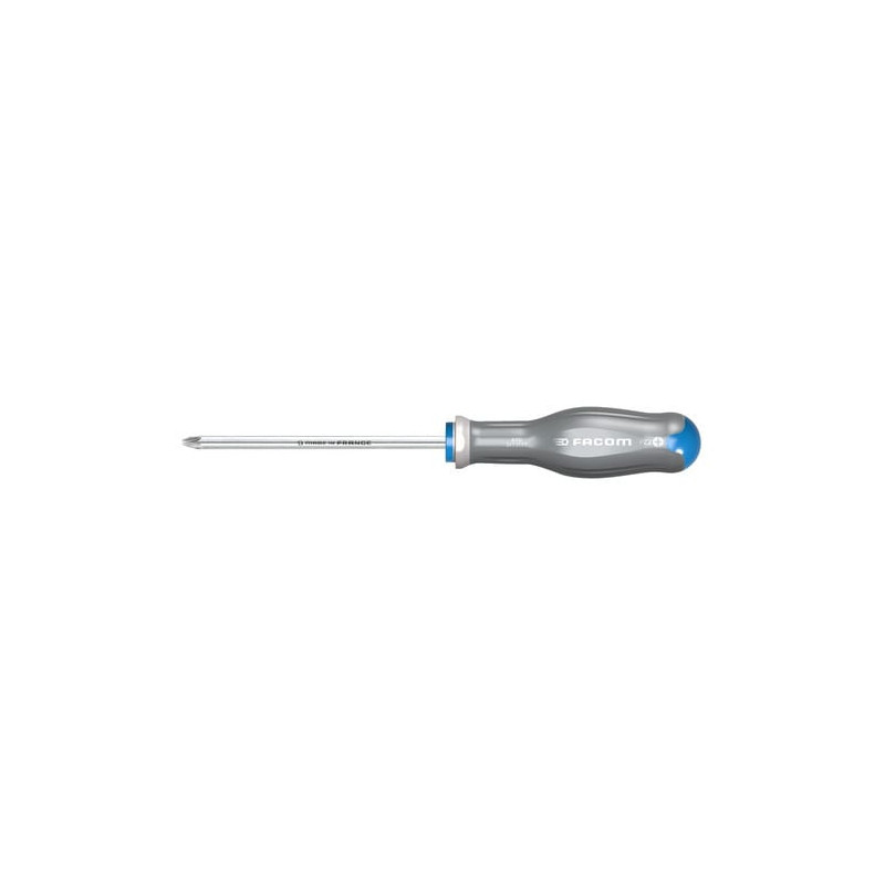 Tournevis Facom PROTWIST INOX pour vis cruciforme Pozidriv - longueur 125mm | ATD2X125ST