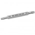 Image du produit : Embout de vissage Torx - lame courte réversible 1/4" Torx T20 - T25 - longueur 67mm Facom | ATMZ.X20-25S