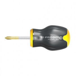 Tournevis Facom PROTWIST pour vis cruciforme Phillips - lame courte - longueur 25mm - PH1 | ATP1X25