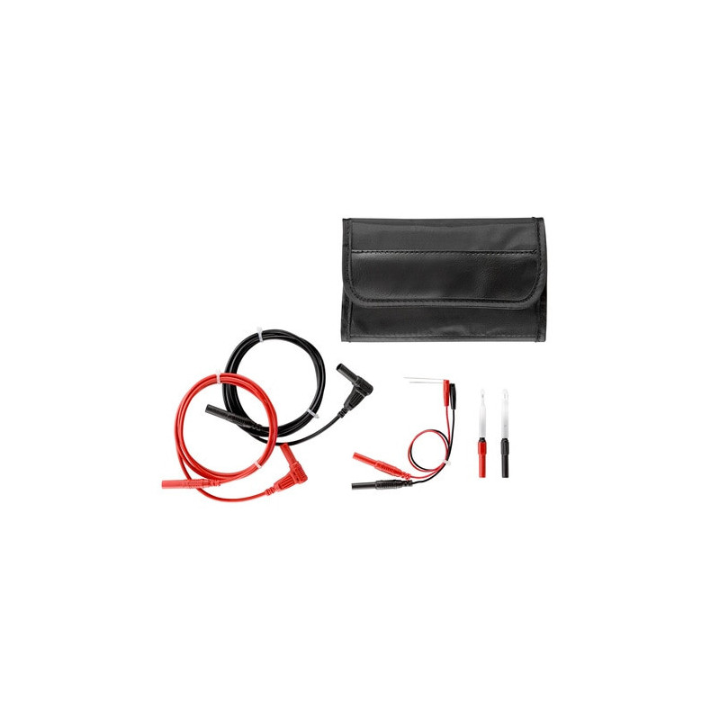 Ensemble d'accessoires pour diagnostics automobile - 2 câbles de mesure, 2 aiguilles et 1 tube pour ranger les aiguilles Facom | DX.SET