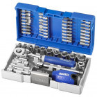 Image du produit : 1/4" MINI SOCKET SET - 48 PCES PEAR RA - longueur 170mm "Expert by Facom" | E030729