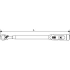 Image du produit : Clé dynamométrique - 1/2" - 40 - 200Nm - longueur 517mm "Expert by Facom" | E100108