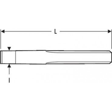 Burin à profil constant - longueur 150mm "Expert by Facom" | E150702