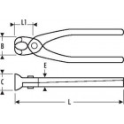 Image du produit : Tenaille russe - longueur 250mm "Expert by Facom" | E184181