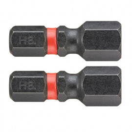 Hex 8mm x 25mm - embout de...