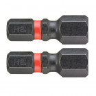 Image du produit : Hex 8mm x 25mm - embout de vissage FLEXTORQ - longueur 47.5mm Facom | ENH.108