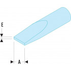 Image du produit : Embout plat de vissage de Tournevis plat pour vis à fente - 2.5mm - longueur 28mm Facom | ES.002.5