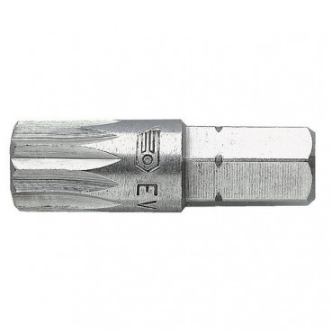 Embout de vissage XZN - M10 - (série 2) pour vis à empreinte denture multiple XZN - longueur 32mm Facom | EV.210