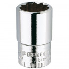 Image du produit : Douille 3/8" - 12 pans en pouce parois fines - 3/8" - longueur 27mm Facom | JB.3/8