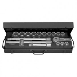 Coffret de douille Facom 3/4" longue 6 pans | K.415E