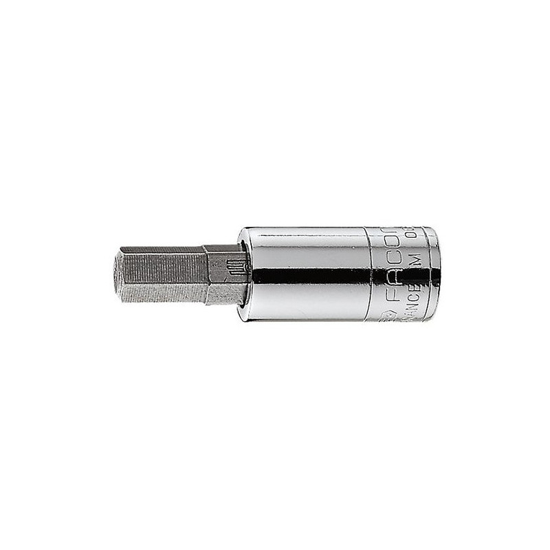 Douille Tournevis Facom 1/4" pour vis 6 pans - 2mm - longueur 37mm | RT.2