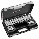 Image du produit : Coffret de douille Facom 1/2" longue 6 pans - 16 piéces - S.405AE | S.405AE