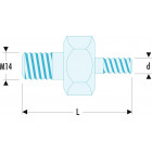 Image du produit : Embouts filetés - diamètre 5mm - longueur 33.5mm Facom | U.53E5