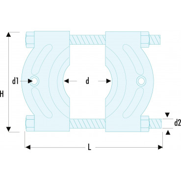 Décolleur de roulement - de 20 à 180mm Facom | U.53T4