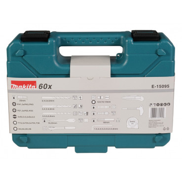 Coffret Makita 60 Accessoires - 60 pièce(s) | E-15095