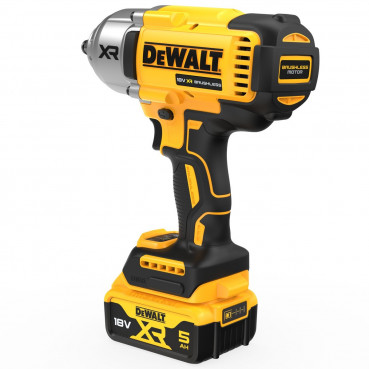 Boulonneuse Dewalt 1/2” - XR - sans fil - 18 Volts - 5Ah li-ion brushless 1396 nm – fixation o’ring | DCF900P2T-QW