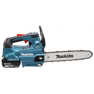 Tronçonneuse d'élagage Makita LXT 36 Volts 2 x 18 Volts - sans fil Lithium (Li-Ion) - 30cm - 5 Ah | DUC306T001