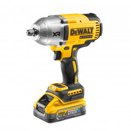 Boulonneuse Dewalt 1/2” - XR - sans fil - 18 Volts - 5Ah li-ion brushless 1396 nm – jonc de sécurité - powerstack | DCF900H2T-QW