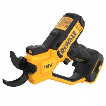 Sécateur électrique sans fil Dewalt 18 Volts pour la taille des vignes et des arbustes - coupe jusqu’à 38mm - livré nu sans batterie, ni chargeur | DCMPP568N-XJ