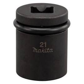 Douille pour carré d'entraînement de 1/2" - diamètre 21mm - longueur totale 38mm Makita | 134838-2