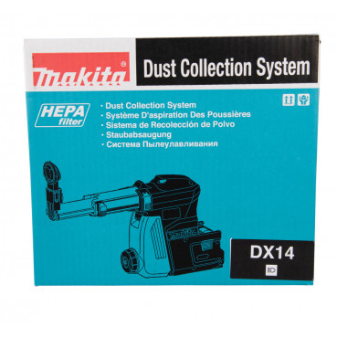 Système d'aspiration DX14 - capacité réservoir poussière 0,4 litres - 1 pièce(s) Makita | 191E60-4