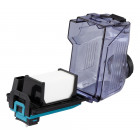 Image du produit : Boîte collecteur à poussière d'origine plus filtre pour systéme d'aspiration DX10 / DX11 pour perforateur Makita | 191F49-8