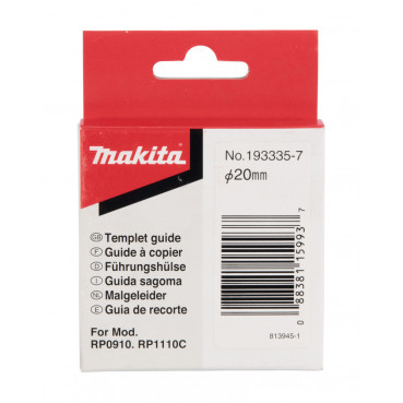 Guide à copier pour RP0910 et RP1110C - diamètre 20mm - diamètre intérieur 18mm Makita | 193335-7