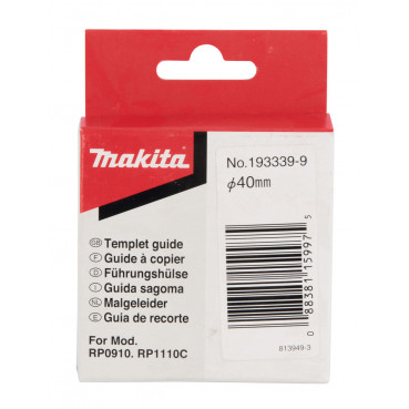 Guide à copier pour RP0910 et RP1110C - diamètre 40mm - diamètre intérieur 37mm Makita | 193339-9