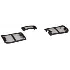 Image du produit : Kit de protection filtres métalliques contre la poussière pour meuleuses Makita 9565PCV, GD0801C, GD0811C | 195446-4