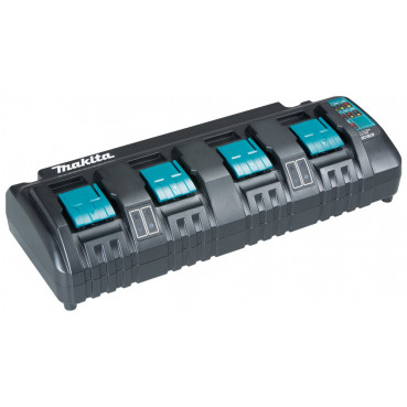 Chargeur Makita 4 batteries Makstar Lithium (Li-Ion) 14,4 à 18 Volts - sans fil - DC18SF | 196426-3