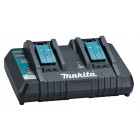 Image du produit : Chargeur rapide Makita 2 batteries Makstar Lithium (Li-Ion) 14,4 à 18 Volts - sans fil - DC18RD | 196933-6