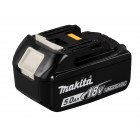 Image du produit : Batterie Makita Makstar Lithium (Li-Ion) 18 Volts - sans fil / 5 Ah - BL1850B ( témoin de charge intègré ) - poids 0,60kg | 197280-8