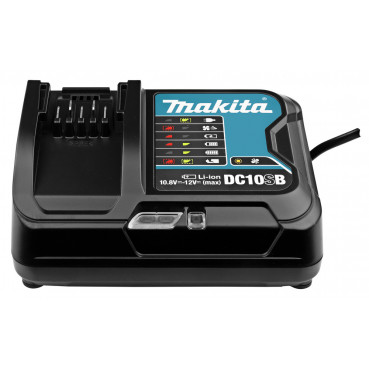 Chargeur Makita Lithium (Li-Ion) rapide 12 Volts Li-Ion - DC10SB - charge moyenne 30 à 60min - 240 Watts | 197363-4