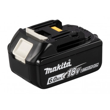 Batterie Makita Makstar Lithium (Li-Ion) 18 Volts - sans fil / 6 Ah - BL1860B ( témoin de charge intégré ) - poids 0,66kg | 197422-4