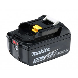 Batterie Makita Makstar Lithium (Li-Ion) 18 Volts - sans fil / 3 Ah - BL1830B ( témoin de charge intégré ) - poids 0,60kg | 197599-5