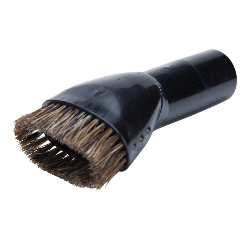 Brosse ronde pour aspirateur Makita 28mm noir - diamètre 28mm - largeur 60mm | 198555-8