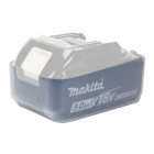 Image du produit : Housse de protection pour batterie Makita 18 Volts LXT - BL1830B, BL1840B, BL1850B et BL1860B, protège contre les rayures, l'abrasion et la poussières | 459938-0