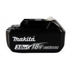 Image du produit : Batterie Makita LXT 3 Ah Lithium (Li-Ion) - 18 Volts - sans fil - 3 Ah - BL1830B - poids 0,60kg | 632G12-3