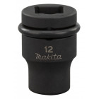 Image du produit : Douille pour carré d'entraînement de 1/2" - diamètre 12mm - longueur totale 38mm Makita | A-89931