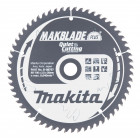 Image du produit : Lame de scie circulaire, Makblade + T.C.T, 190 x 20mm 60 dents - diamètre 190mm - coupe-saignée 2mm Makita | B-08757