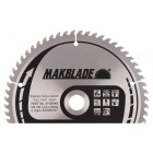 Image du produit : Lames carbure "Makblade" Bois, pour scie radiale et à onglet - diamètre 190mm - coupe-saignée 2mm - 60 dents - alésage 20mm Makita | B-09042