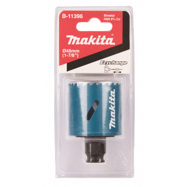 Scie cloche Makita BiM, 48mm Ezychange - diamètre 48mm - profondeur maxi de perçage 40mm - 1 pièce(s) | B-11396